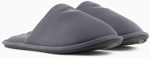 Emporio Armani Men's Eagle Logo House Slippers in Kuwait