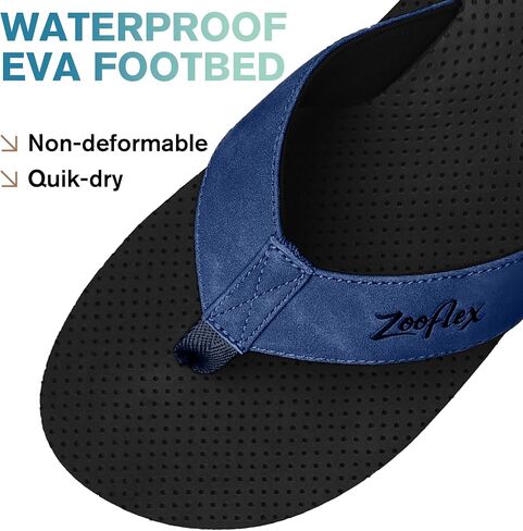 Flip Flops for Men, Arch Support Beach Sandals, Comfort Walking Thong Sandals in Saudi Arabia