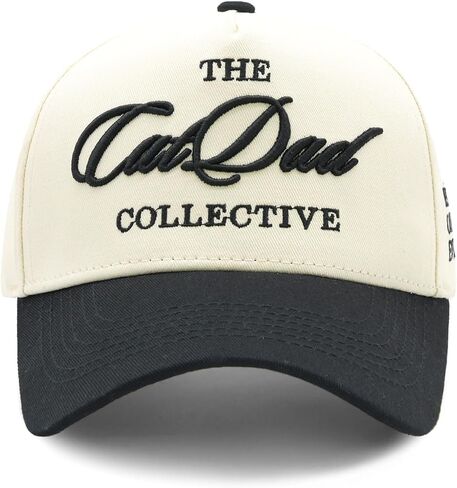 Waldeal Cat Dad Hat for Men, Two-Tone Vintage Dad Trucker Hat, Black Fathers Day Birthday Gifts for Cat Lovers Black in Saudi Arabia