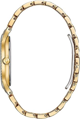 Bulova Men's Crystal Phantom Gold Tone 3-Hand Quartz Stainless Steel Style: 98A229 in Kuwait