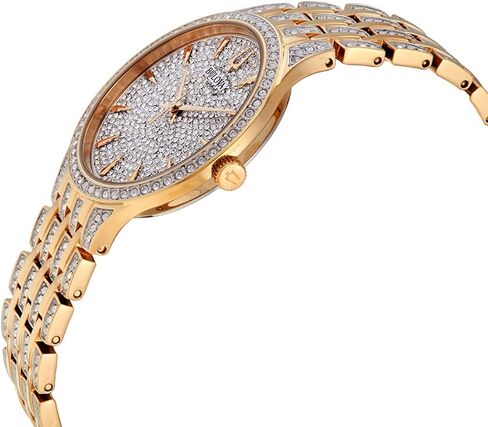 Bulova Men's Crystal Phantom Gold Tone 3-Hand Quartz Stainless Steel Style: 98A229 in Kuwait