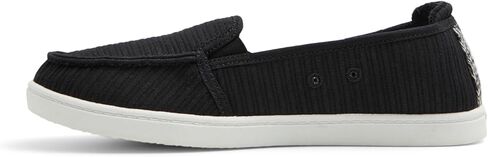 Roxy Women's Minnow VII Slip On Loafer, Black, 6.5 in Kuwait