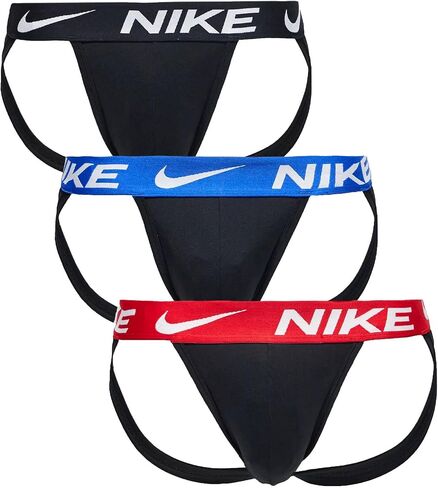 Nike mens Nike Men's Essential Micro Stretch Jock Strap 3pk Underwear in Kuwait