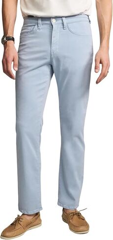 34 Heritage Charisma Relaxed Straight Five-Pocket Pants – Lightweight Stretch Cotton Twill for Men in Saudi Arabia