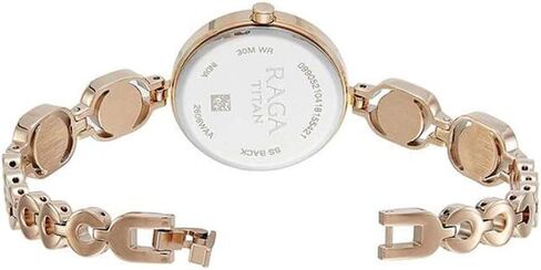TITAN Raga Viva Analog Rose Gold Dial Women's Watch - 2606WM02 in Kuwait