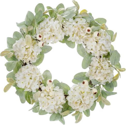 Boxwood Wreaths for Front Door Decor, 20" Artificial Greenery Square Wreath Decorations for Spring Summer Home Door Window Outside Wall Indoor Outdoor Porch and Birthday Wedding Party in Saudi Arabia