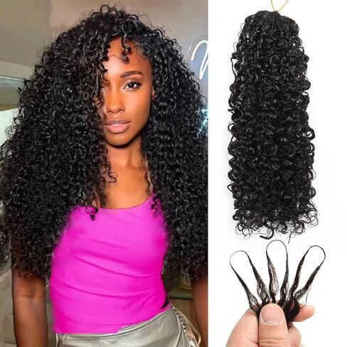 Deep Wave Human Hair Bundles （12 14 16 ）12A 100% Unprocessed Brazilian Virgin Human Hair Deep Curly Human Hair Weave 3 Bundles Extensions for Black Women Natural Color in Kuwait
