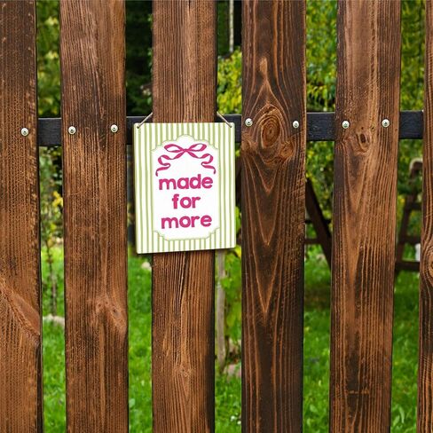 FUGWN فتاة مسيحية الحضانة معلقة علامات خشبية 8x10، مصنوعة لمزيد من آية الكتاب المقدس الدينية Preppy Coquette القوس جدار الأقواس ديكور لوحة خشبية معلقة الزينة للفتيات غرفة نوم باب ديكور in Kuwait