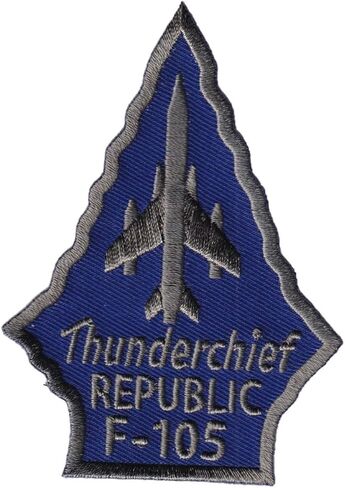 Thunderchief Republic F-105 Patch – Sew On, 3.5" in Kuwait