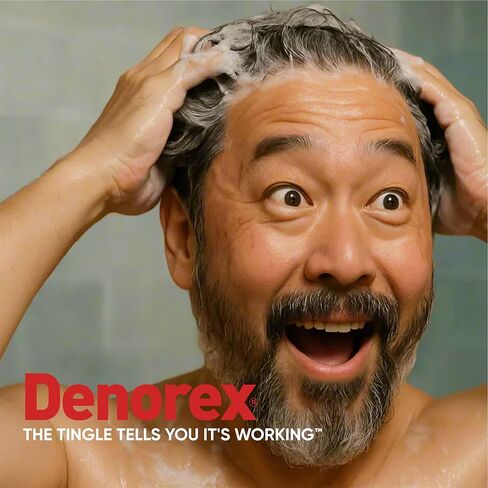 Denorex Therapeutic Maximum Itch Relief Dandruff Shampoo & Conditioner, Formulated with Menthol to Relieve Scalp Irritation, 10oz in Kuwait