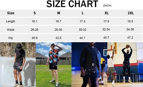 Mens Skyline Graphic Shorts Casual Streetwear Cool Basketball Shorts Running Workout Shorts with Pockets in Kuwait