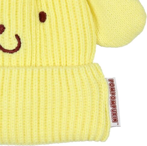 Sanrio Pompompurin Beanie Hello Kitty and Friends Pompompurin Embroidered Character Cuffed Beanie Cap Hat OSFM for Men and Women in Kuwait
