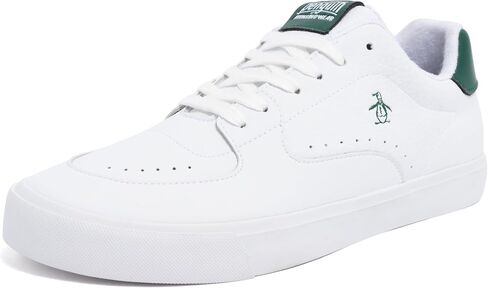 Original Penguin Men's Leather and Suede Fashion Sneakers Classic Low Top Casual Lace Up Lifestyle Shoes in Kuwait