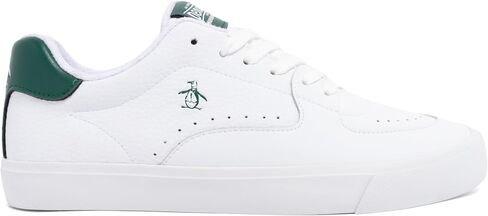 Original Penguin Men's Leather and Suede Fashion Sneakers Classic Low Top Casual Lace Up Lifestyle Shoes in Kuwait