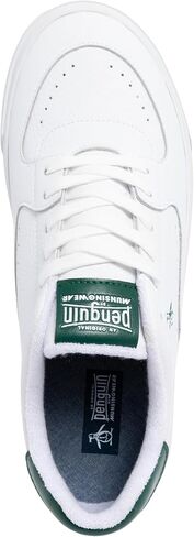 Original Penguin Men's Leather and Suede Fashion Sneakers Classic Low Top Casual Lace Up Lifestyle Shoes in Kuwait
