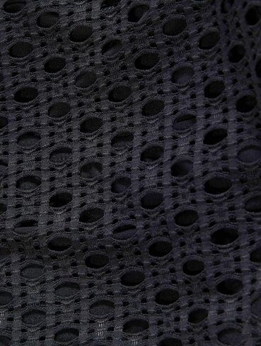 Carmen Marc Valvo Women's Crochet Button Up Shirt in Saudi Arabia