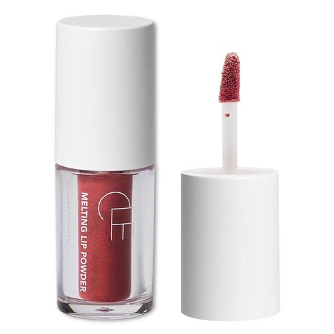 Cle Cosmetics Lip Powder, Beauty and Makeup Essential that Turns Powder to Tint when Applied as Lip Stain, Lip Tint or on Cheeks and Eyes, Long-lasting, Matte Finish - Desert Rose, 0.07 oz in Kuwait