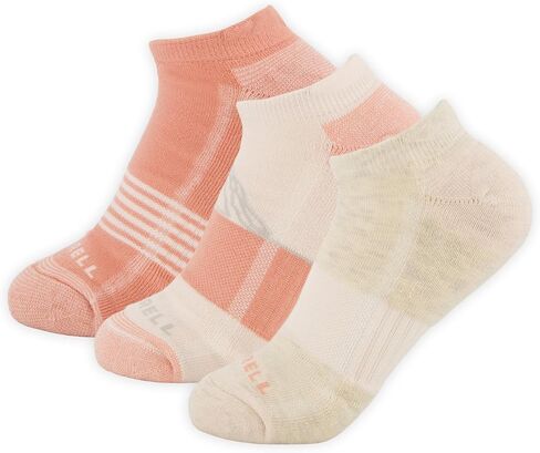 Merrell Unisex Adult 3-pack Eco Cushioned Socks, Sustainable Low Cut Recycled Performance Socks in Kuwait