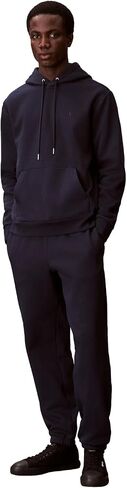 Calvin Klein Men's Monogram Logo Fleece Hoodie in Kuwait