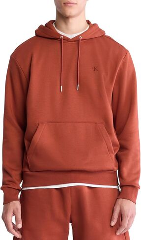 Calvin Klein Men's Monogram Logo Fleece Hoodie in Kuwait