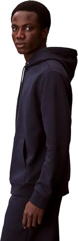 Calvin Klein Men's Monogram Logo Fleece Hoodie in Kuwait