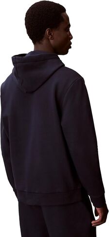 Calvin Klein Men's Monogram Logo Fleece Hoodie in Kuwait