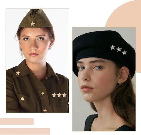 SUPERFINDINGS 100Pcs Alloy Star Badge Lapel Pin Pentagram Brooch Pin Veterans Day Star Pins Backpack Military Award Pins Labor Day 4th of July rial Day Stars Brooches for Costume Decorations in Kuwait