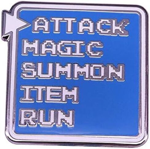 Anime Source Final Fantasy Blue Menu Pin Brooch Jewelry in Saudi Arabia