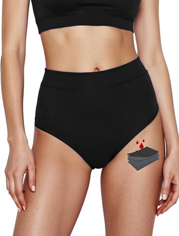 Period Swimwear for Teens Women High Waisted Swimsuit Bikini Bottoms Menstrual Swim Bottoms Tankini Bathing Suit in Saudi Arabia
