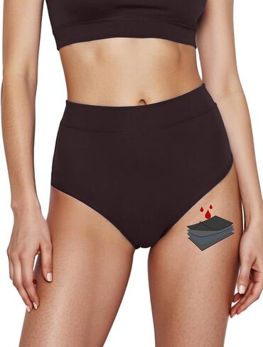 Period Swimwear for Teens Women High Waisted Swimsuit Bikini Bottoms Menstrual Swim Bottoms Tankini Bathing Suit in Saudi Arabia
