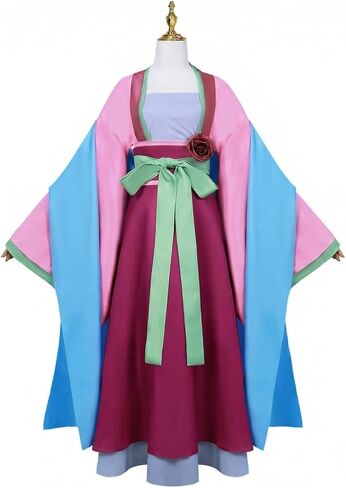 Maomao Full Set Cosplay Costume With Wig Apothecary Diaries Costume Anime Maomao Garden Party Hanfu Dress Halloween in Kuwait
