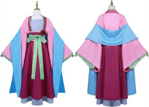 Maomao Full Set Cosplay Costume With Wig Apothecary Diaries Costume Anime Maomao Garden Party Hanfu Dress Halloween in Kuwait