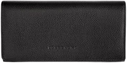 Longchamp "Le Foulonne Continental Wallet - Black in Saudi Arabia