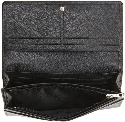 Longchamp "Le Foulonne Continental Wallet - Black in Saudi Arabia