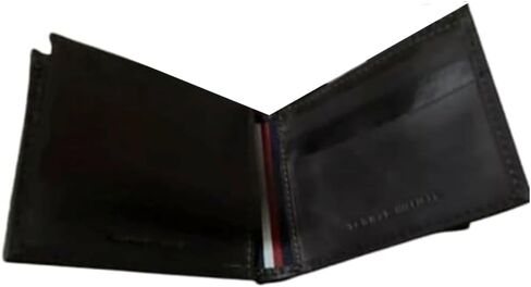 Tommy Hilfiger - Men's Billfold RFID Protection Leather Wallet Brown 31hp220110, Tan, wallet, Classic in Kuwait