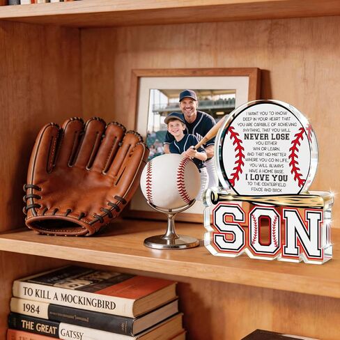 Son Gifts from Mom Dad,Graduation Gift for Him Teen Boys Son 2026,Fathers Day Baseball Gifts for Adult Son,Year Old Boy Birthday Encouragement Present for Step Bonus Son in Law in Saudi Arabia