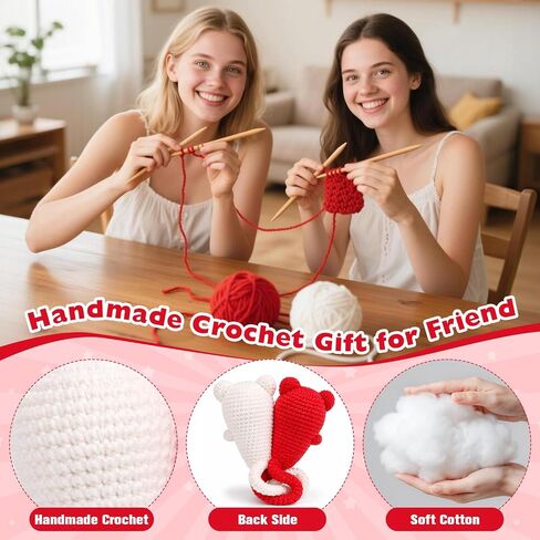 Busy Gaming Life Mothers Day Long Distance Friendship Birthday Gifts for Women Best Friend, Handcrafted Crochet Hugging Cats Keepsake, Moving Away Farewell Present for BFF Coworkers in Saudi Arabia