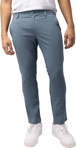 X RAY Stretch Slim Fit Golf Pants Men with Pockets - Tapered Lightweight Mens Golf Pants (Available in 30-38), in Kuwait