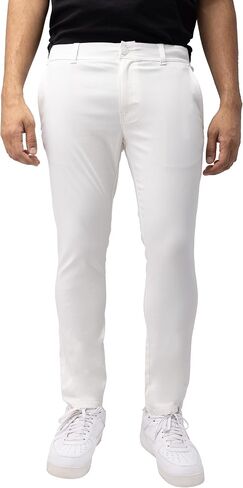 X RAY Stretch Slim Fit Golf Pants Men with Pockets - Tapered Lightweight Mens Golf Pants (Available in 30-38), in Kuwait