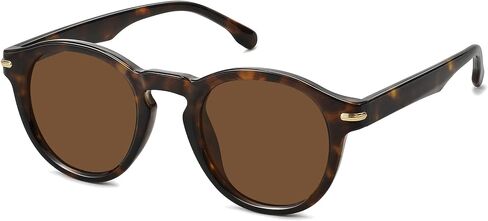 Trendy Retro Round Sunglasses for Women,Classic Circle Glasses Vintage Shades UV400 Protecion in Kuwait