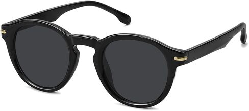 Trendy Retro Round Sunglasses for Women,Classic Circle Glasses Vintage Shades UV400 Protecion in Kuwait