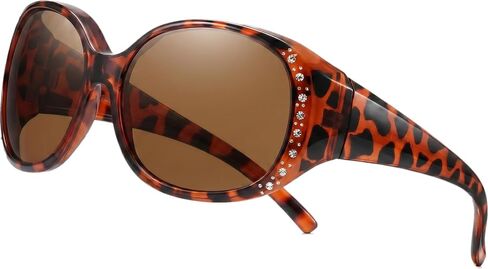 Yogo Vision Fit Over Polarized Sunglasses Over Glasses for Women Wrap Around Glasses UV400 Designed to Wear Over Eyeglasses in Kuwait