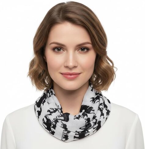 Peach Couture Trendy Lightweight Animal Print Artsy Elephant Wrap Scarf Shawl in Saudi Arabia