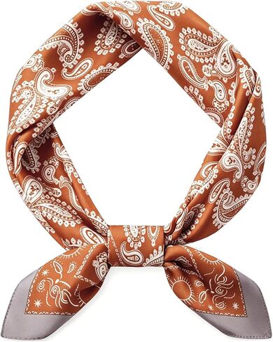 Hair Bandana Scarf For Women, Lightweight Fashion Neck Silk Satin Head Scarves For Sleeping Handbags Scarf in Saudi Arabia