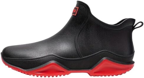 Trendy Waterproof Rain Boots - Non-Slip Outdoor Shoes for Women and Men, Ideal for Kitchen, Garden, Motorcycle, Fishing, and Water Activities in Saudi Arabia