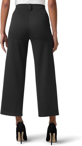 HUE Women's Textured Cropped Wide Leg Pant in Kuwait