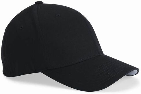 Flexfit Flexfit Structured Mid Profile Cap, L/XL, Black in Kuwait