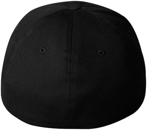 Flexfit Flexfit Structured Mid Profile Cap, L/XL, Black in Kuwait
