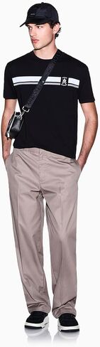 Armani Exchange Short Sleeve Flocked Ax Jersey Tee Regular in Kuwait