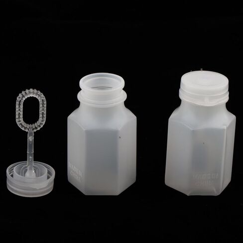LOVIVER 24pcs Hexagon Empty Bubbles Blowing Bottles Table Decoration in Saudi Arabia
